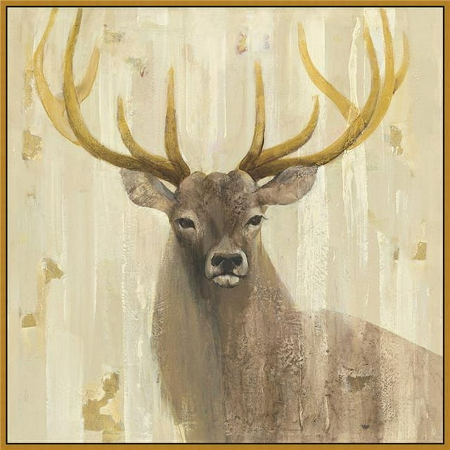 Somerset House Publishing 7326 31.5 x 31.5 Po. Forêt King, Toile Encadrée Giclée - Or