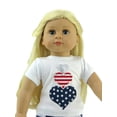 thumbnail image 3 of I Heart The USA Short Set For 18 Inch Dolls, 3 of 3