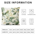 thumbnail image 5 of Shiartex  Eucalyptus Leaf Pillow Covers Watercolor Pillow Sage Green Leaf Pillow Covers Gold Leaves Modern Throw Pillows Cover Decor Gifts for Bed Couch Sofa Living Room, 5 of 5