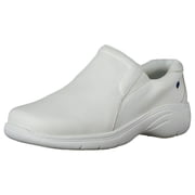 Nurse Mates Womens Dove Medical Professional Slip-On Walking Shoe (White, 7.5 Wide)