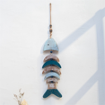 thumbnail image 2 of Wooden Fish Decor Hanging Fish Hand Carved Fish Wall Decor for Nautical Theme Beach Theme Lake House Hang, 2 of 6
