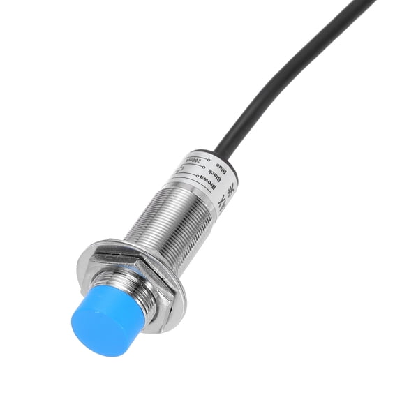 Uxcell M18 Approach Inductive Proximity Sensor Switch NPN NC 8mm Detection DC 6-36V 3.9ft 1Pcs