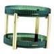 thumbnail image 1 of Organizador de maquillaje giratorio de 360 ​​grados, estante de especias de gran capacidad para almacenamiento Verde, 1 of 6