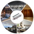 thumbnail image 3 of yeacher 280KG Magnetic Concealed Door Lock, Single Door Electromagnetic Lock, Access Control System, Model AD-280AB, Metal Construction, 12V DC, 320mA, Power-On Lock, Power-Off Open, Suitable for, 3 of 6