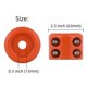 thumbnail image 3 of Winch Cable Hook Stopper for ATV Off-road Rubber Cord Plug- Car Protector Cable Hook Stopper Line Saver Shock Absorbent Yellow, 3 of 4