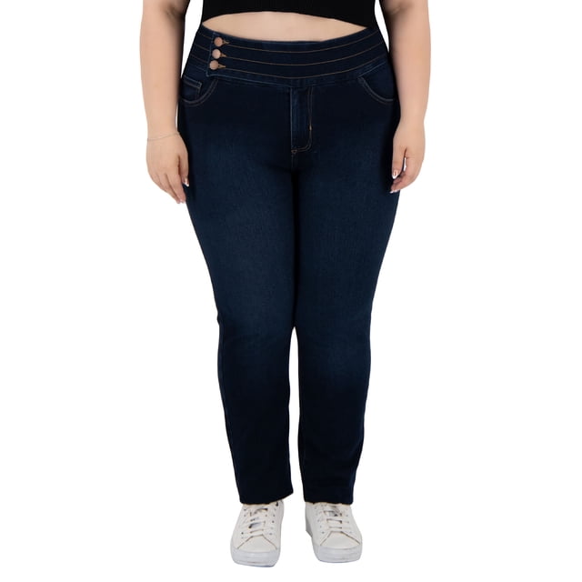 Pantalón Skinny Britos Jeans Mujer Curvy Azul 501645