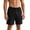 #02 Black 【Build Your Weekly Rotation: Stock Up on Everyday Colors】, variant on Men's Sports Casual Shorts Lightweight Quick Dry Solid Pocket Striped Elastic Waist Drawstring Breathable Stretchy Beach Vacation Summer Daily Workout Active Joggers Golf Running