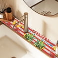 thumbnail image 2 of Yayeee Faucet Mat for Kitchen Sink 14.7" Diatomite Long Splash Guard Pad, Striped Lemon, 2 of 7