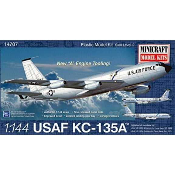 Minicraft Model Kits Boeing Stratotanker Model Kit (1/144 Scale)