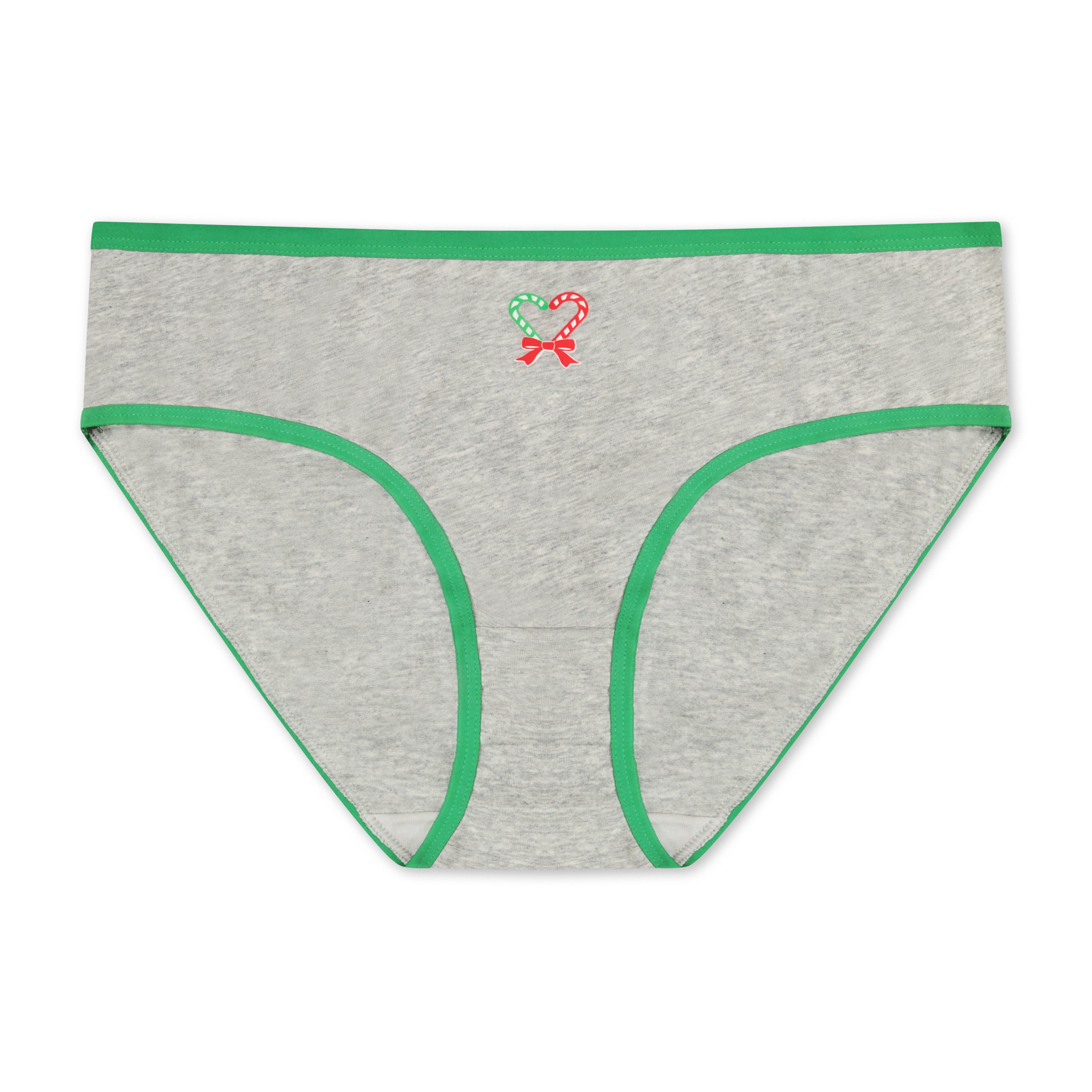 Holiday Time Women's Christmas Jersey Hipster, Underwear 7 Pack, S-XXL