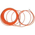 thumbnail image 4 of Dispositivo de guía naranja de 4mm y 15 metros, Cable eléctrico de nailon, extractores de empuje, conducto de serpiente, cinta de pescar, 4 of 5