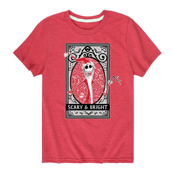 The Nightmare Before Christmas - Scary And Bright - Toddler And Youth Short Sleeve Graphic T-Shirt