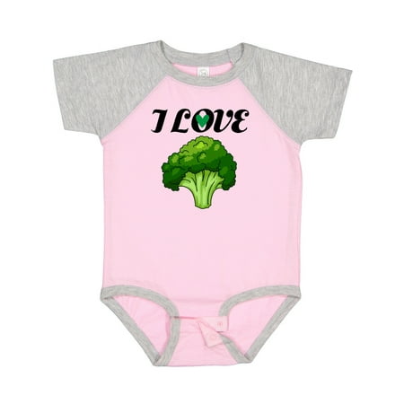 

Inktastic I Love Broccoli Gift Baby Boy or Baby Girl Bodysuit