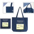 thumbnail image 5 of Bolso de lona estético para mujer, bolso gráfico con cremallera, bonitos bolsos de lona con bolsillos, 5 of 5