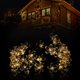 thumbnail image 4 of Guirnalda de luces con energía solar de 5m y 50 LED, lámpara decorativa para camino y patio, resistente al agua para exteriores (Redbud), 4 of 8
