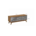 thumbnail image 3 of Rack TV Kappesberg 136 cm Canela/Gris 3 Puertas, 3 of 10