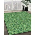 thumbnail image 2 of Ahgly Company Indoor Square Patterned Medium Forest Green Area Rugs, 6' Square, 2 of 6