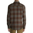 thumbnail image 5 of George Men's Long Sleeve Flannel Shirt, 5 of 6