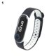 thumbnail image 2 of Gwong Electrónica M3 Kids Watch Pantalla táctil Impermeable Plástico Contraste Color Smart Sport Pulsera para Deportes, 2 of 6