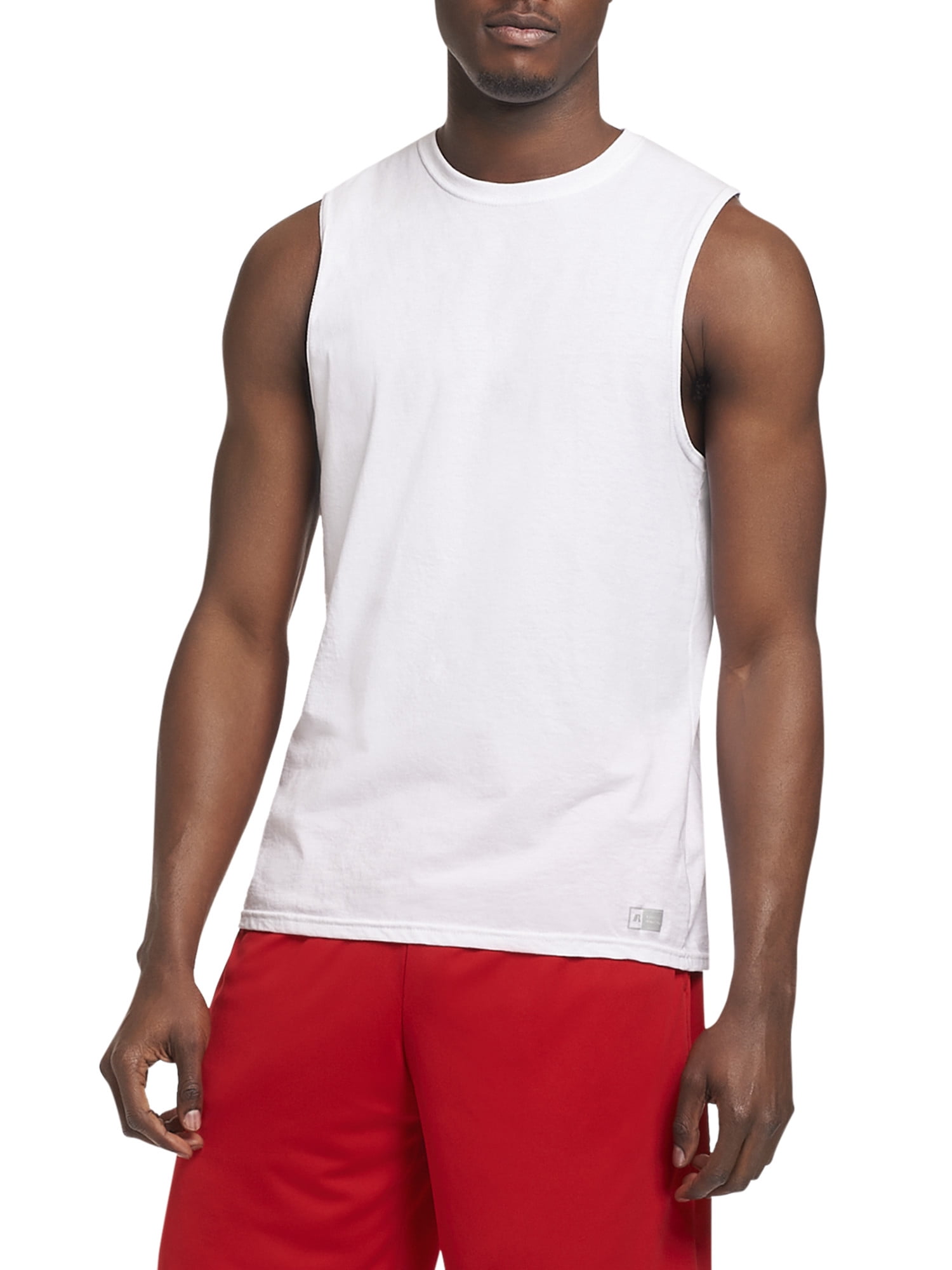 Men's Essential Dri-Power Muscle T-Shirt with 30+ UPF - Walmart.com