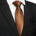 thumbnail image 2 of Solid Color Tie Mens Necktie for Business and Wedding, 2 of 7