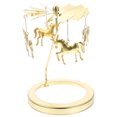 thumbnail image 1 of 1 Set Rotating Cup Candle Lid Rotatable Candlestick Decorative Iron Candle Holder, 1 of 8