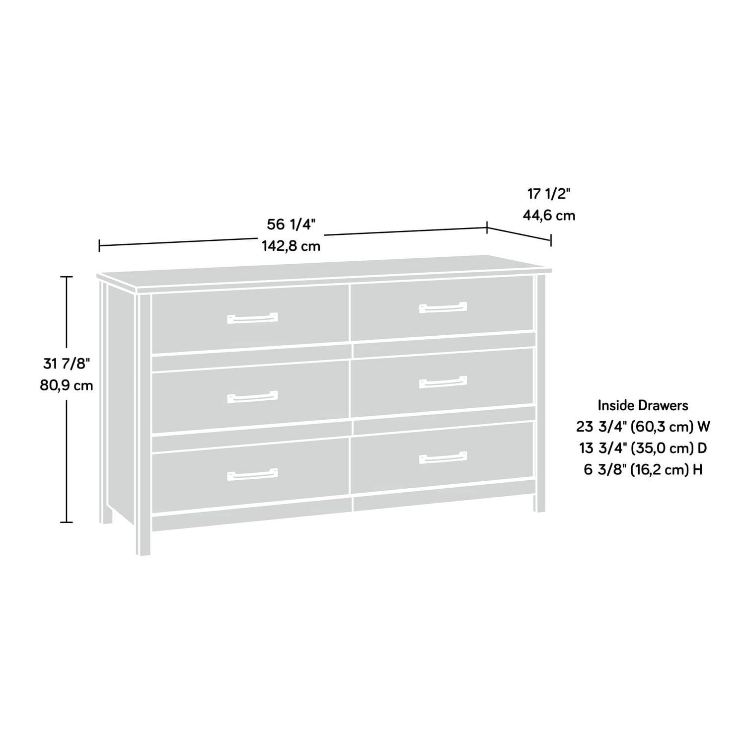 Sauder® Cannery Bridge Dresser
