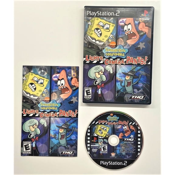 Pre-Owned SpongeBob SquarePants: Lights, Camera, Pants! (PS2)