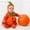 Orange, variant on Nrmvnmi Infant Baby Boys Girls Halloween Pumpkin Outfits Hoodie Romper Bodysuit   Shoes 2 Pcs Cotton Set Size 3-24 Months