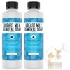 [2 Pack] Breast Milk Removal Soap - Clean Your Breast Pump Parts, Bottles, Nipples and Nursing Apparel Quick - No Fragrances or Dyes - 16 Total Ounces