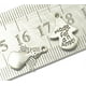 thumbnail image 3 of 50 colgantes de plata hechos para un ángel ángel con para collares de bricolaje, 3 of 3