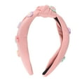thumbnail image 3 of Unique Bargains 1 Pc Headband Solid Color Hair Accessories for Women Pink, 3 of 5