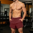 thumbnail image 5 of Shorts Athletic Joggers Cycling Shorts Comfy Quick Drying Summer Essentials Sport Clothes for Men, 5 of 7