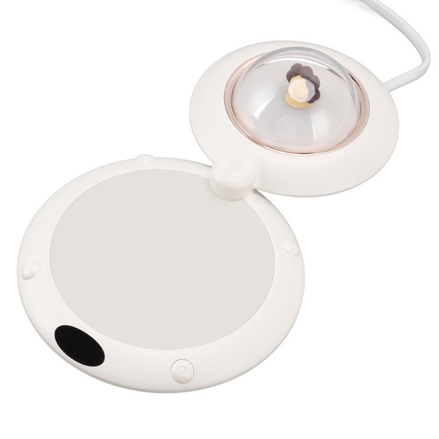 Calentador de tazas USB, almohadilla térmica para posavasos, alfombrilla calefactora constante para tazas, calentador para tazas, logra más