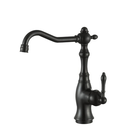 ANZZI Highland Single-Handle Standard Kitchen Faucet with Side Sprayer in Oil Rubbed Bronze