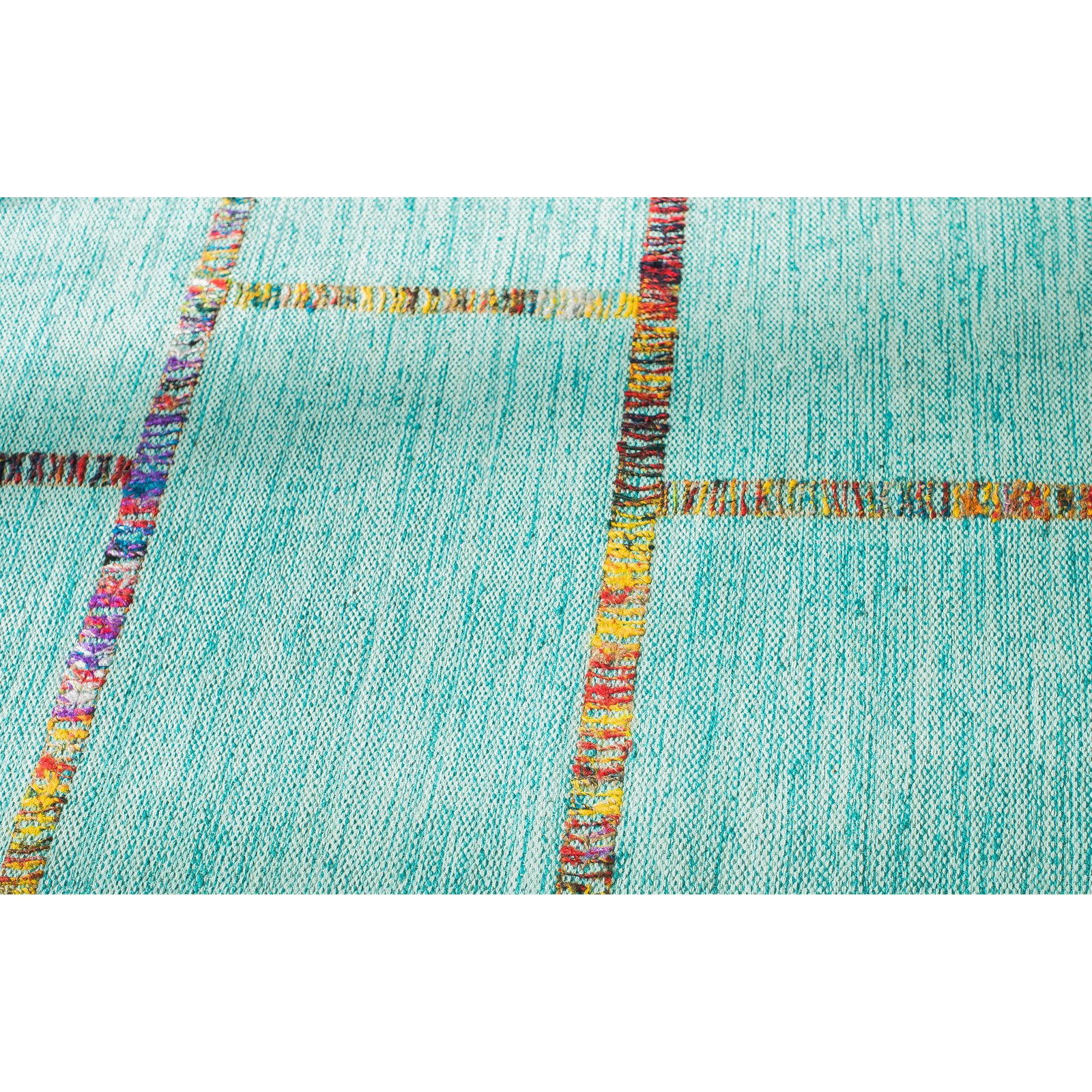 Anji Mountain Aditi Blue Flatweave Rug