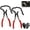 2PC, variant on Exhaust Pipe Cutter Chain Plier for Auto Repair, Exhaust Pipe Chain Cutter, Tailpipe Muffler Repair Snip for Carbon Steel, PVC & Copper, One-Handed Rotation for Tight Spaces (2PC)