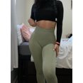 thumbnail image 2 of VASLANDA Seamless Leggings for Women Butt Lift High Waisted Yoga Pants Tummy Control Compression Workout Tights Gym, 2 of 6
