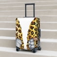 thumbnail image 6 of Yiaed Leopard Gnomes Print Travel Luggage Cover Suitcase Protector Covers Elastic Luggage Anti-scratch(No luggage included）-Large, 6 of 7