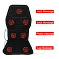 thumbnail image 3 of 7 Motors Vibration Massage Chair Pad Seat Cushion Massage Chair Pad for Home Office Car, 3 of 9