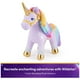 thumbnail image 3 of Peluche Unicorn Academy Wildstar, morado, 18 cm, para niñas mayores de 1 año, 3 of 9