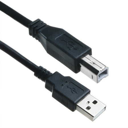 ABLEGRID 6ft USB Cable PC Laptop Data Sync Cord For MAGICARD 3633-0022 Enduro ID Card Thermal Printer 3633-0001 Enduro + Single Sided Card Printer 3633-9001 Enduro Plus Single-Sided ID Card