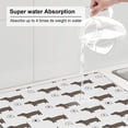 thumbnail image 3 of Goofa Dish Drying Mat Super Absorbent Drying Mat Large Dish Drying Mats for Kitchen Counter Easy Clean Dish Mat Kitchen Drying Mat 16" x 18" ( Dachshund Dog Puppy ), 3 of 6
