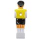 thumbnail image 5 of 22 piezas de mesa de futbolín para hombre, para jugadores de fútbol, color amarillo y azul real, con pelota azul amarillo, 5 of 5