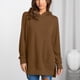 thumbnail image 3 of Sudadera con capucha de color puro, manga larga, cuello redondo, sudadera con capucha de moda para mujer, 3 of 8
