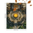 thumbnail image 3 of Ancient Temple Canvas Art Print, Wall Decor for Living Room Bedroom Office Hallway Study Home Hotel Lobby Entryway Gaming, 3 of 8