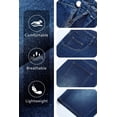 thumbnail image 6 of GINGTTO Men's Relaxed Fit Baggy Denim Shorts, 6 of 7