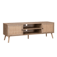 thumbnail image 2 of Mueble para TV Top Living con Estantes Centrales y Puertas de Ratán, 2 of 10
