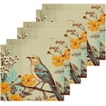 thumbnail image 2 of Vintage Bird Washcloths, Soft and Absorbent Cotton Towel, 4 Pack 12 X 12 Inches Premium Quick Dry Face Towel Wash cloth, 2 of 7