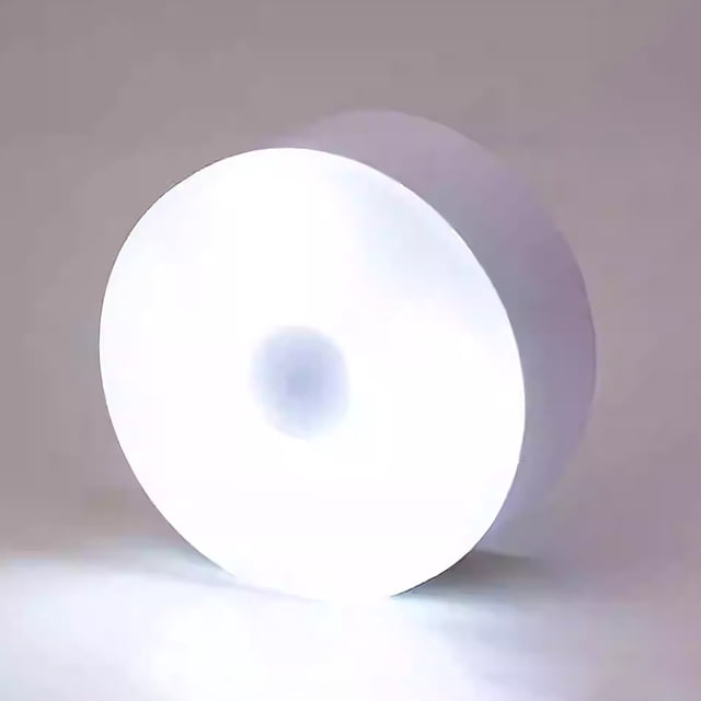 Outdor All Purpose Motion Sensor Light Rechargeable Wireless LED Night Light 1 Stick On Closet Cabinet Under Cabinet Light For Stairs Hallway Bedroom